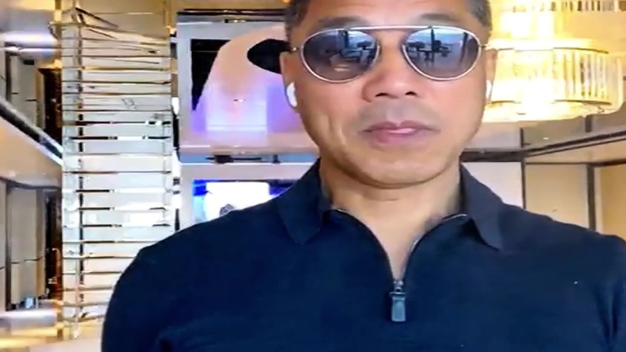 20200804文贵先生直播¹：战友们，你能顶得住吗？这就是人生！在风雨前 #享受风雨；知道风雨后的快乐——万里天空、晴空万里。
