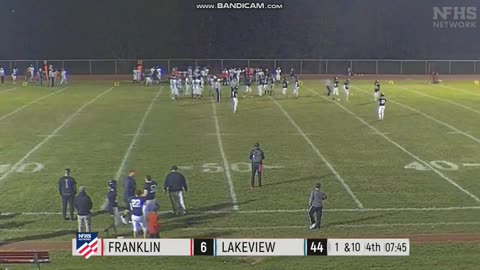 OCTOBER 25 2024 HIGH SCHOOL FOOTBALL: LAKEVIEW VS FRANKLIN PART 16