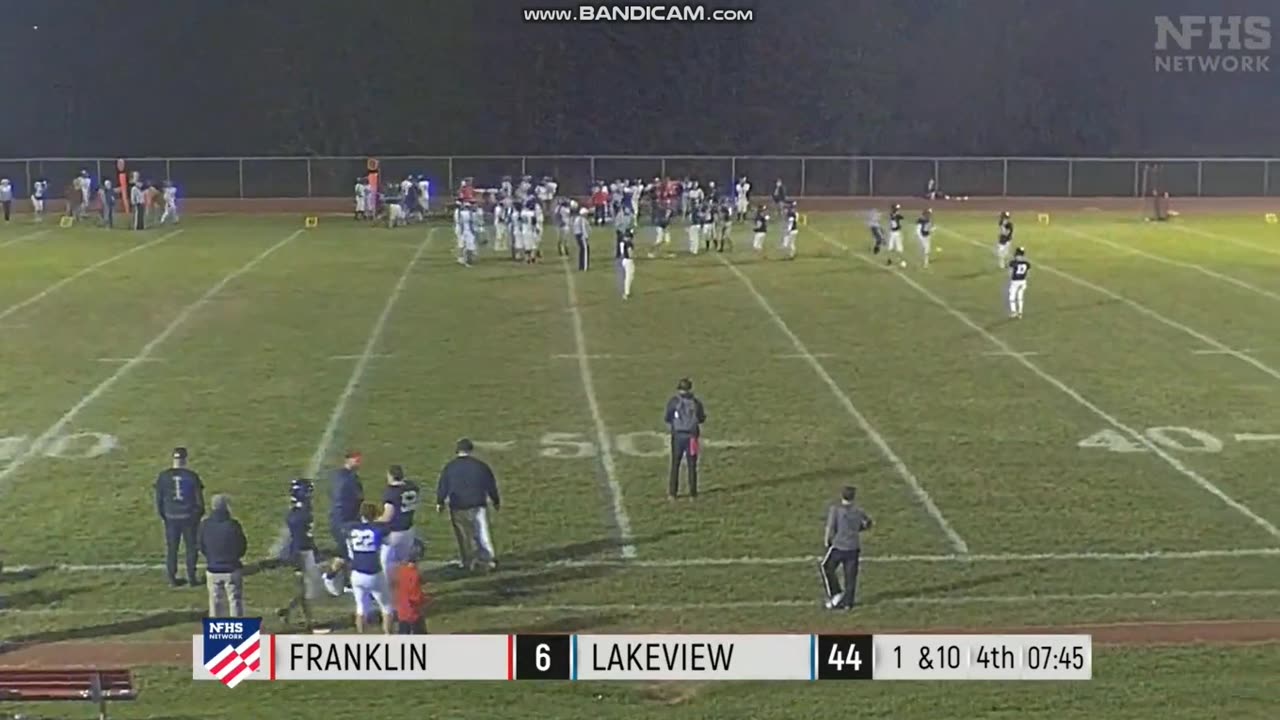 OCTOBER 25 2024 HIGH SCHOOL FOOTBALL: LAKEVIEW VS FRANKLIN PART 16