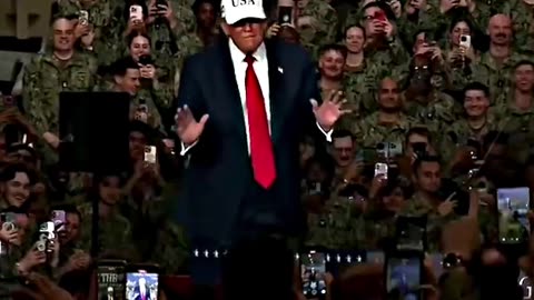 TRUMP Steals The Show with The US Navy in Japan🔥