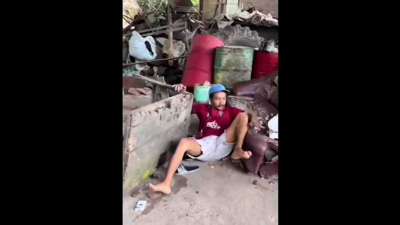 The Floor Wasn’t Ready for This Entrance