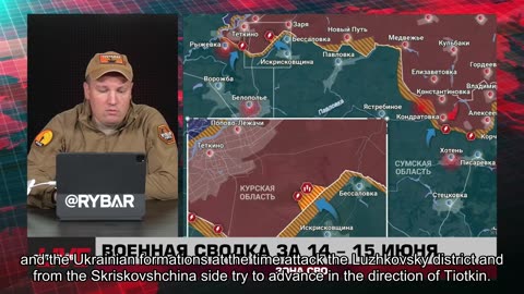 ❗️🇷🇺🇺🇦🎞 🎣 RYBAR HIGHLIGHTS OF THE RUSSIAN MILITARY OPERATION IN UKRAINE ON Jun.16, 2025