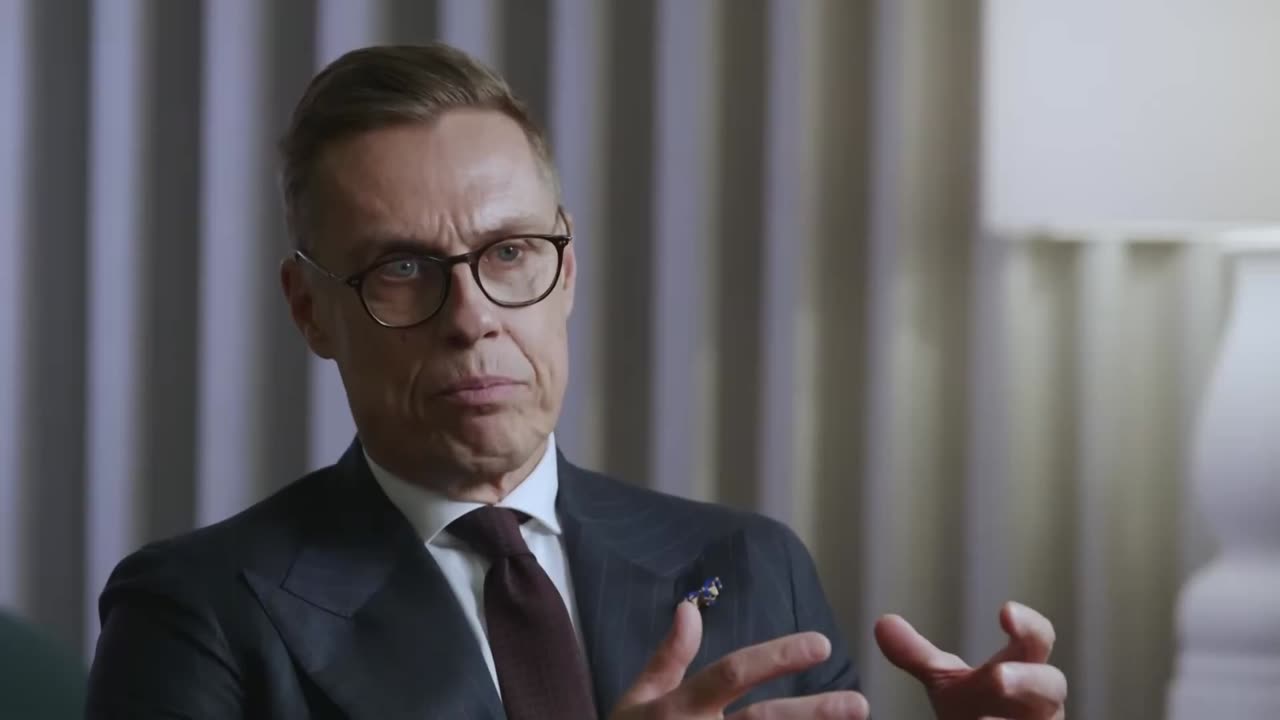 Finnish President Stubb: Under America First, U.S.
