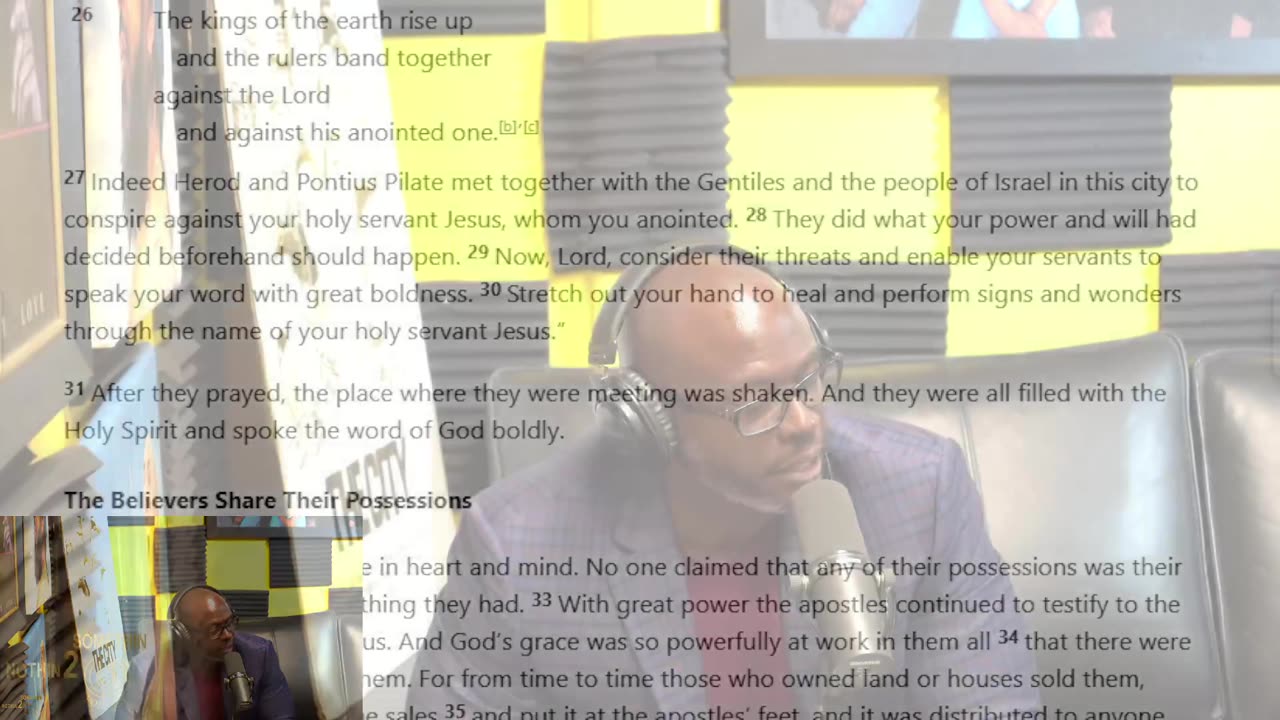 The Weekly Word EP. 22: Acts 4 "Peter and John get put in Jail" with Special Guest Anthony Tarpley!