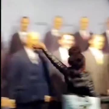 Negress slaps White presidents faces - They hate us