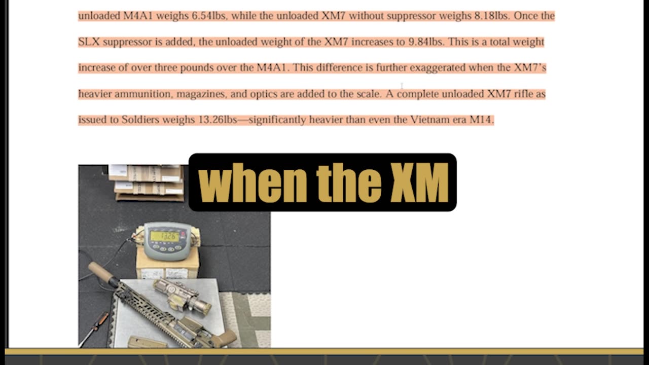 Is the XM7 just a bigger m14 #XM7Rfile