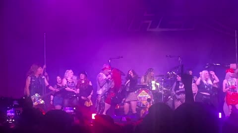 Steel Panther gig 02 Glasgow