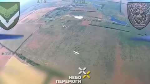 🦅💥 128th OGShBR destroyed the Russian Lancet loitering munition, which can