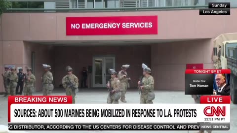 500 Marines mobilized for Los Angeles riots