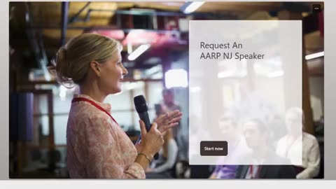 Request An AARP NJ Speaker