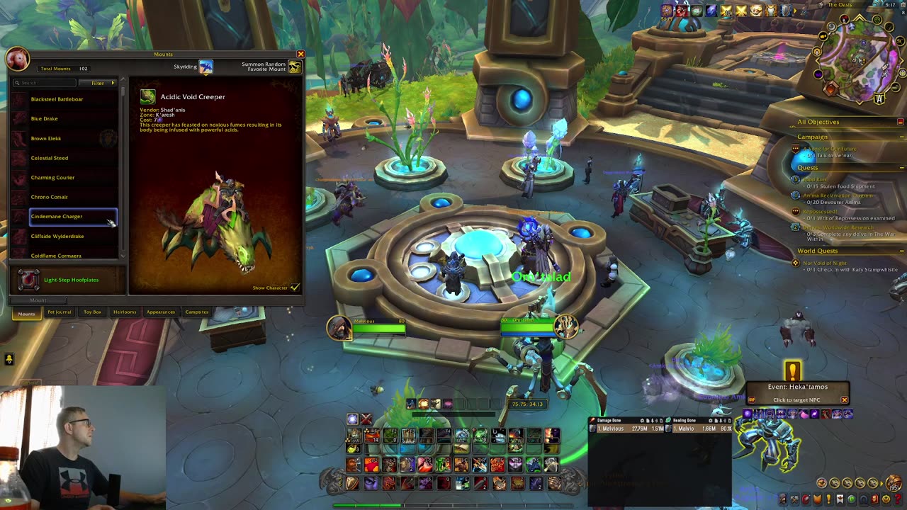 I'm back. achievements and progression on prot warrior