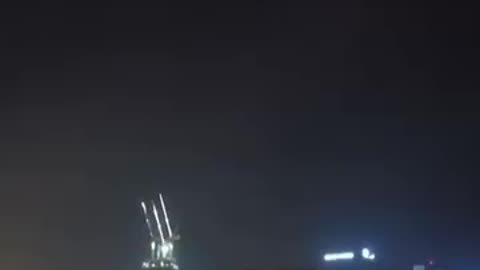 ▶️ Newly released footage captures the first night of Ira.. ian retaliatory strikes on Tel Av--iv as part of Operation True Promise III.