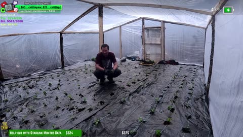 Day 343 Building Twitch's BIGGEST GARDEN HOMESTEAD/ FARMSTEAD REMOTE Isolated ALASKAN Village | !Real !Homestead