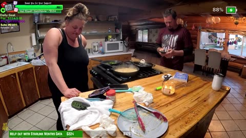 Day 343 Building Twitch's BIGGEST GARDEN HOMESTEAD/ FARMSTEAD REMOTE Isolated ALASKAN Village | !Real !Homestead