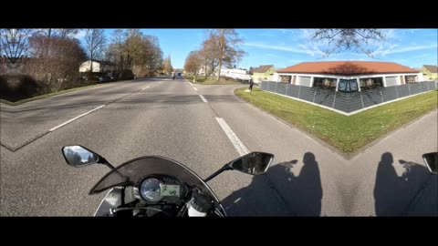 Riding with my buddy – throttle, wind, and good vibes