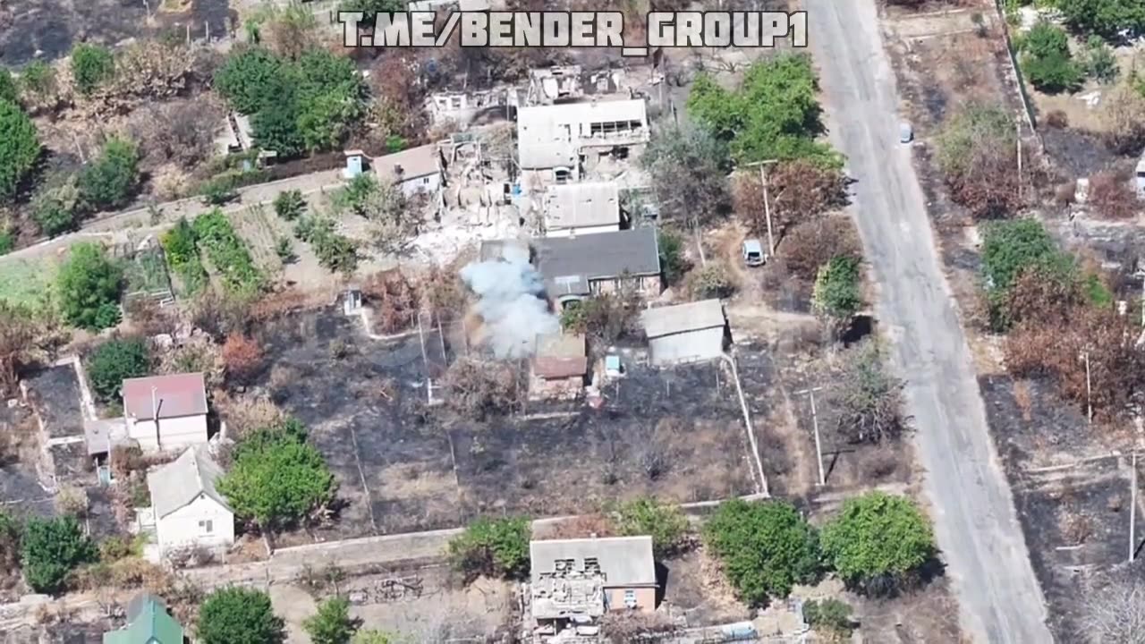 We continue to burn the enemy and drive them from their positions