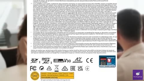 SanDisk Extreme PRO microSDXC UHS-I Memory Card 512 GB + Adapter & RescuePRO Del