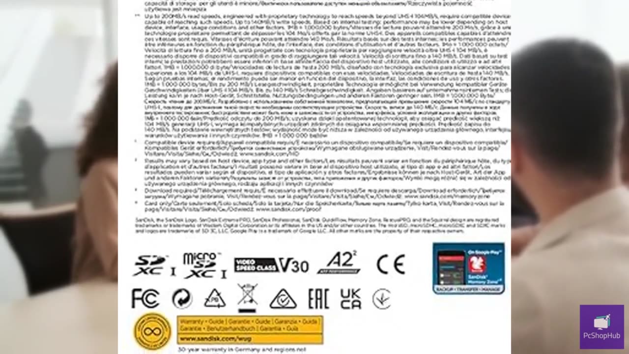 SanDisk Extreme PRO microSDXC UHS-I Memory Card 512 GB + Adapter & RescuePRO Del