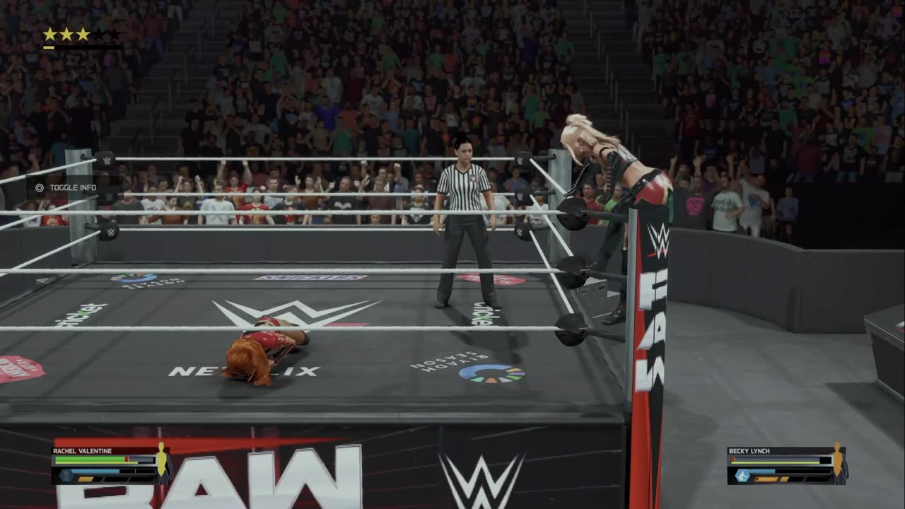 wwe 2k25 1 universe mode One on One