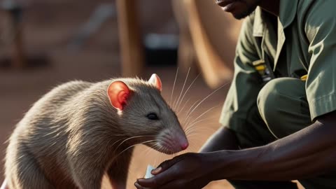 Ratas salvan miles de vidas gracias a su olfato increíble.