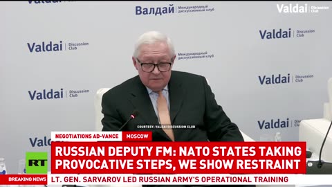 'We have shown considerable restraint' — Russian Deputy FM on NATO provocations