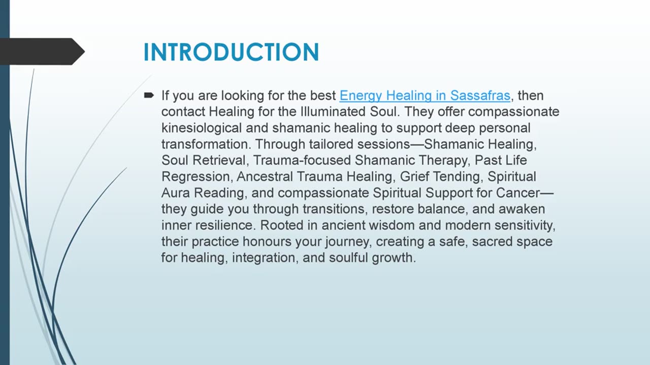 Best Energy Healing in Sassafras