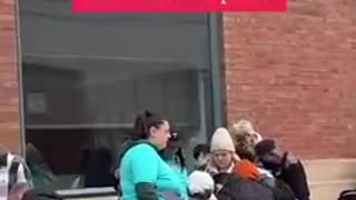 Christians in Chicago praying outside abortion clinics