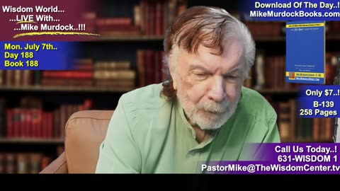 Re-Air: Wisdom World With Mike Murdock..!!!