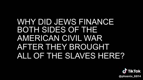 Why can’t people question the Jews?