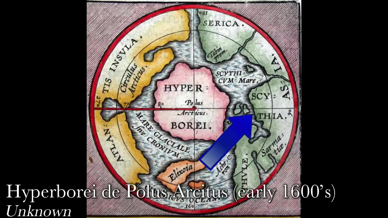 Flat Earth's Hidden Arctic Land: PROOF in Old World Maps
