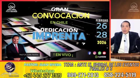 Tema: Ante el umbral de los eventos finales # 3 y Esc #6