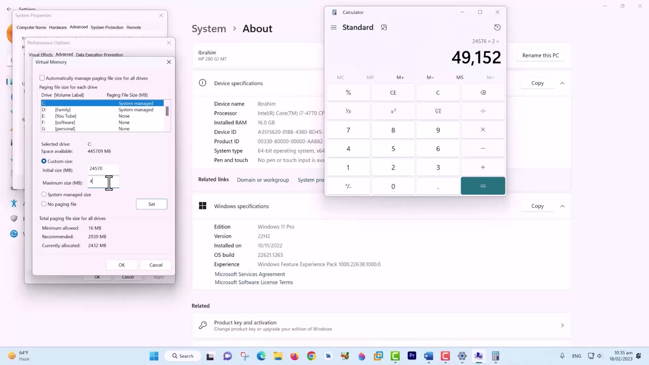 Unlocking Speed: Tailoring Your Page File for Specific Software