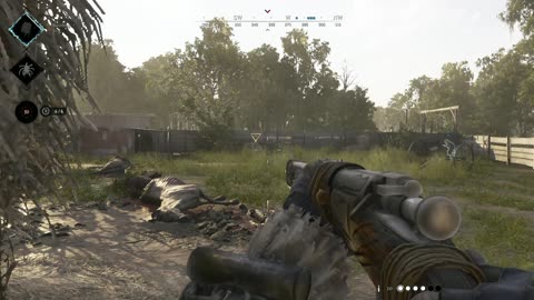 covering my teammate from a fence line assassin.