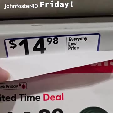 Black Friday weekend is such a scam now....