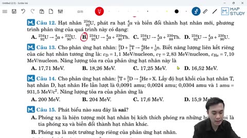 4 Đề lý thuyết Hạt Nhân số 4