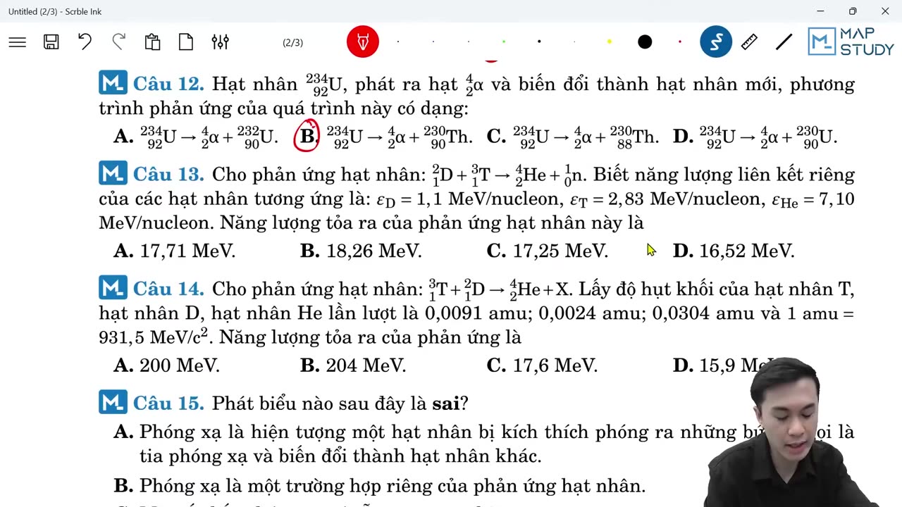 4 Đề lý thuyết Hạt Nhân số 4