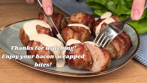 BACON-CHICKEN BOMBS! Air Fryer Chicken Balls ANYONE Can Master