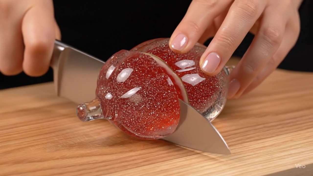 ASMR Glass Karonda Slices