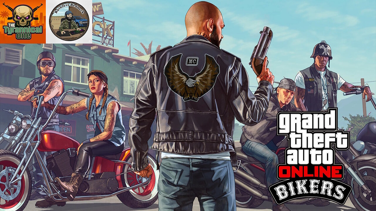 Two Idiots Play GTA Online (PC) Bikers - Paper and Coca-Cola Sell Missions