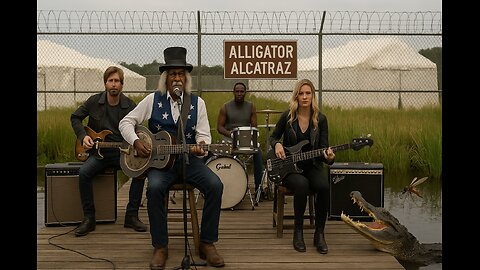 Alligator Alcatraz - Swamp Witch Blues. You don't want to go here.