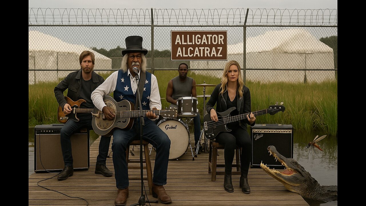 Alligator Alcatraz - Swamp Witch Blues. You don't want to go here.