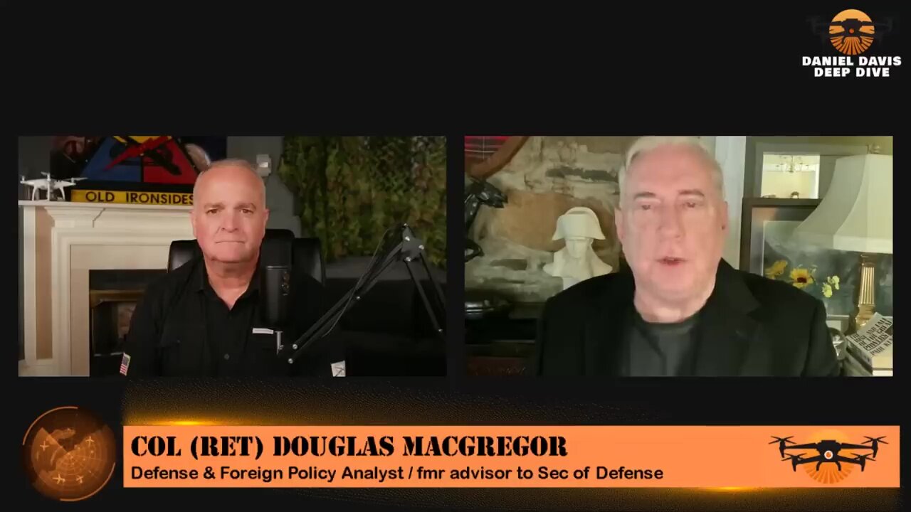 Col Doug Macgregor - TRUMP in the GRIP of GLOBALISTS and...