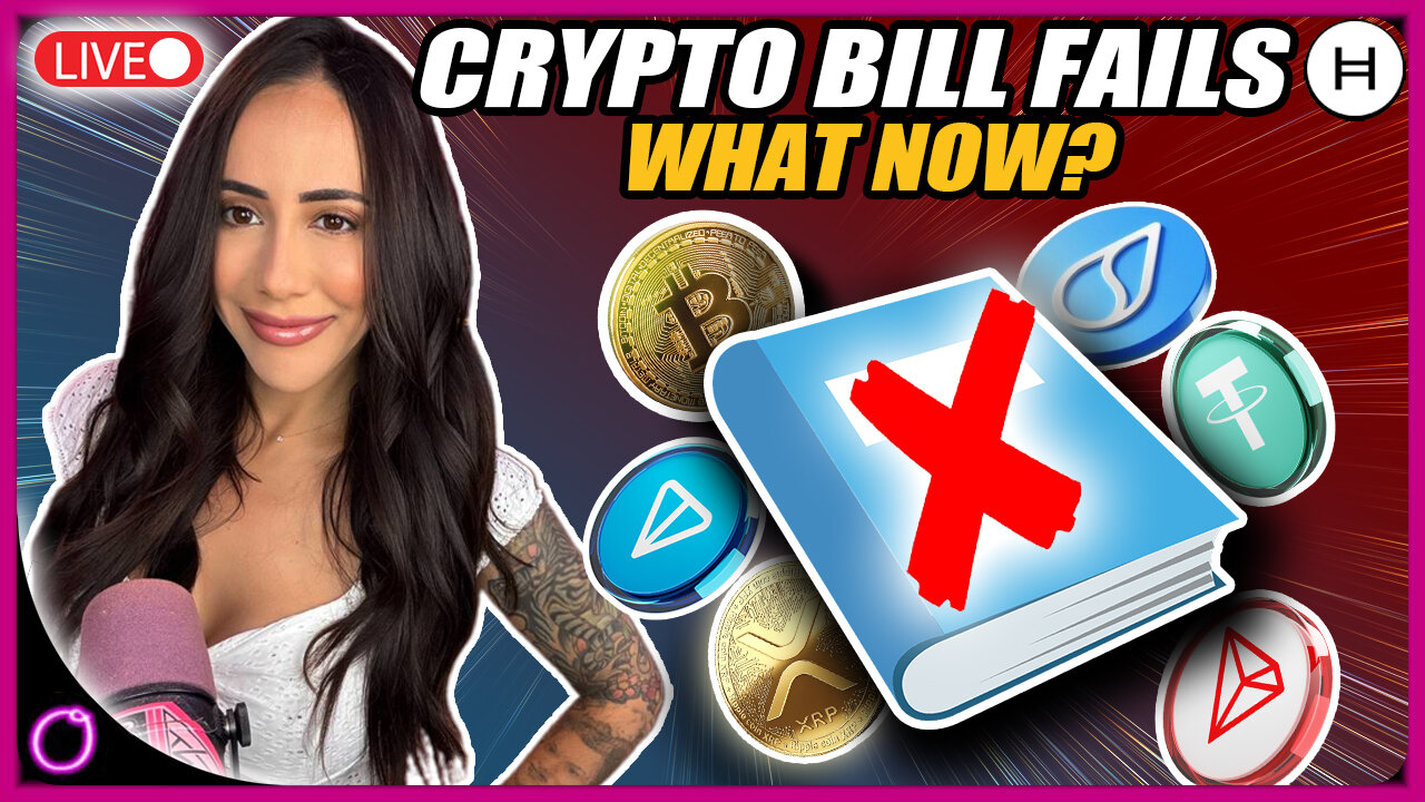 BREAKING CRYPTO BILL FAILS TO PASS WHATS NEXT?!