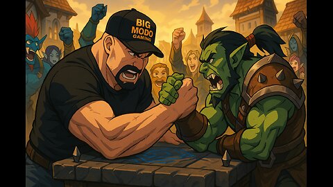 Big Modo’s Arm Wrestling Return?! Let’s Talk While I Leveling in WoW