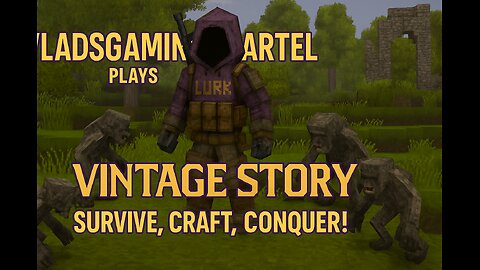 Vintage Story Start of the Community Server | Vlad & Tippsy Stream #BadAtGaming