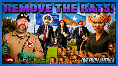 REMOVE THE RATS! | LIVE FROM AMERICA 12.3.25 11AM
