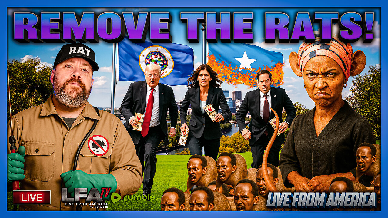 REMOVE THE RATS! | LIVE FROM AMERICA 12.3.25 11AM