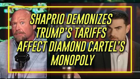 Watch Conservative Poser Ben Shapiro Demonize President Trump’s Tariffs Because