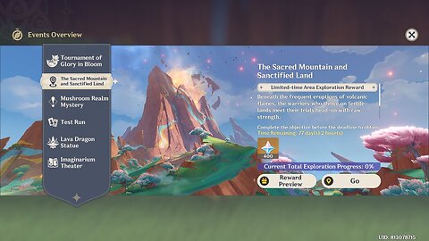 The Sacred Mountain And Sanctified Land - Genshin Impact - Version 5.5 - Part 1