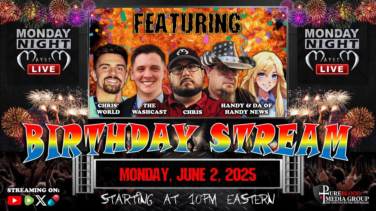 MONDAY NIGHT MAYHEM - A Birthday Stream (feat. Robert Herr, Chris's World, and Handy & Da